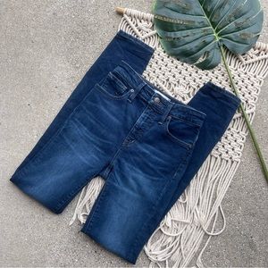 Madewell Jeans Size 23 Tall - Curvy High-Rise Skinny